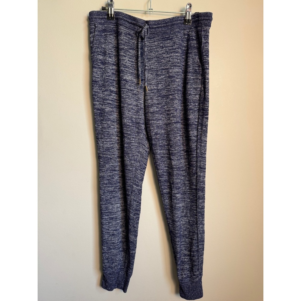 Gap Softspun Cozy Jogger Sweatpants Womens Small Navy Blue Lounge Athleisure